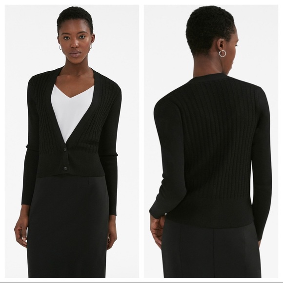 MM Lafleur Sweaters - MM Lafleur The Lange Cardigan Black